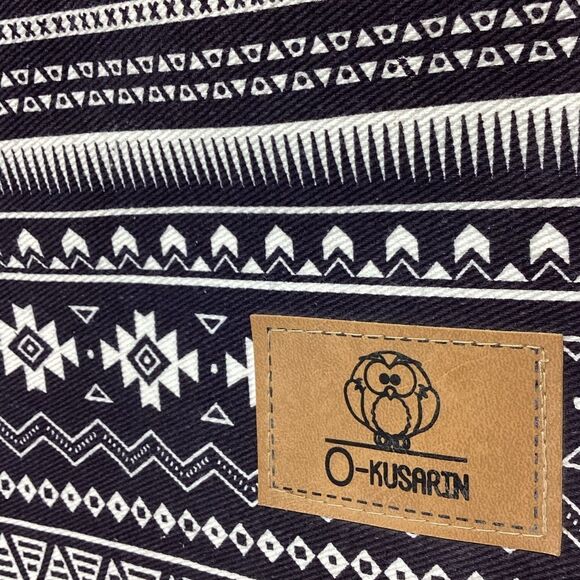 O-Kusarin Tribal Print Tote Bag - Picture 8 of 11